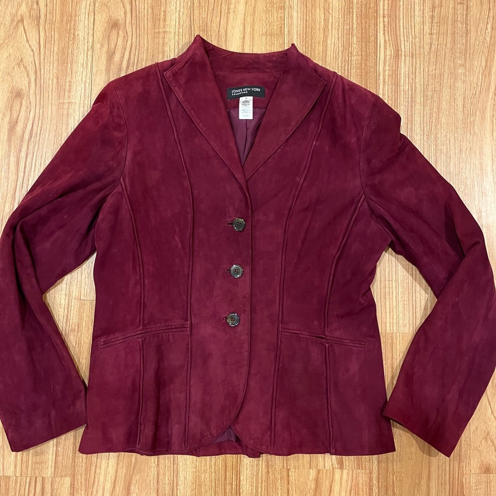 Jones New York Women’s Leather Jacket (M)